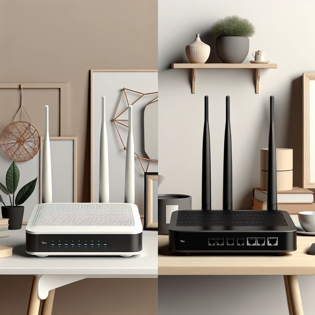 What is the difference between a home router and a business router?