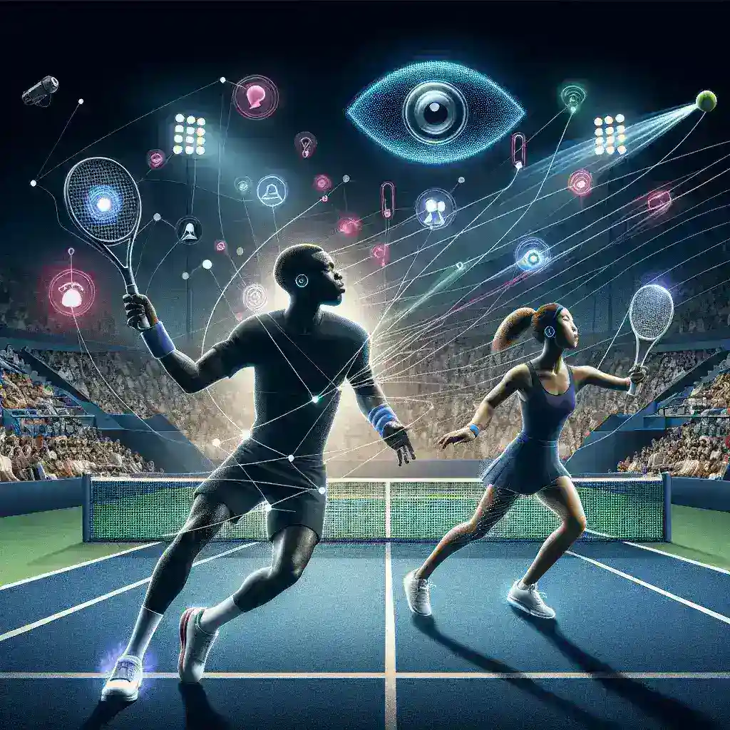 "IBM and MIT researchers collaborating on advanced computer vision and speech models to enhance adaptive tennis commentary during live U.S. tournaments."